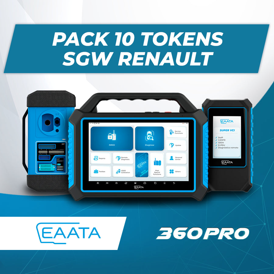 EA20 - 360PRO Pack 10 Tokens Acceso Ciberseguridad Renault