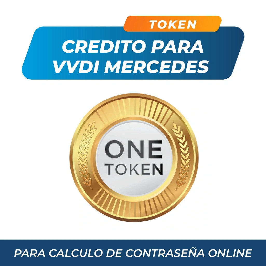 Token, crédit pour Vvdi Mercedes pour le calcul du mot de passe en ligne