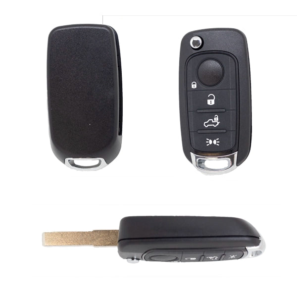 Telemando Plegable 4 Botones Fiat | Formato Moderno