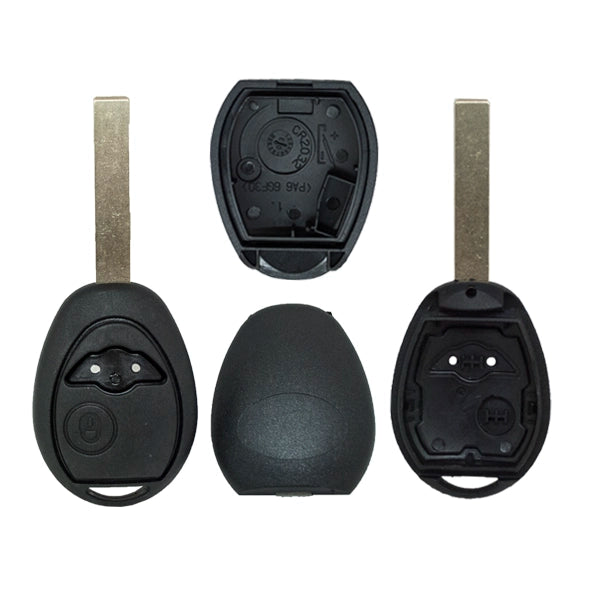 Carcasa De Mando Fijo 2 Botones Mini - Perfil Hu92R