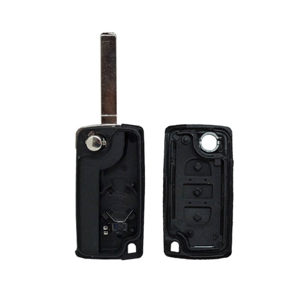 Coque Télécommande Pliable 3 Boutons Psa (Lame Va2)