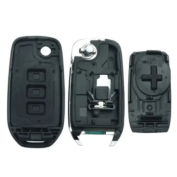 Guscio telecomando pieghevole Renault 3 pulsanti - Profilo Va2