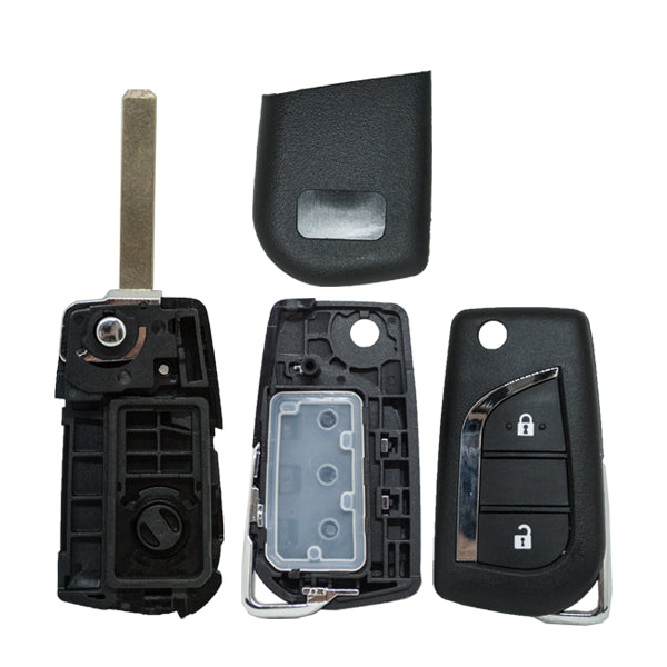 Guscio di Comando Pieghevole 2 Pulsanti Toyota - Profilo VA2