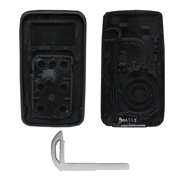 Volvo 5 Button Insertable Remote Control Housing - Profile Hu101