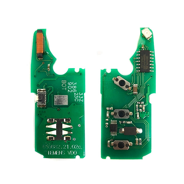 2010-2014 Télécommande pliable Volskwagen Beetle - Caddy - Eos - Golf - Jetta - Polo - Scirocco | Ref. Original: 5K0837202Ct