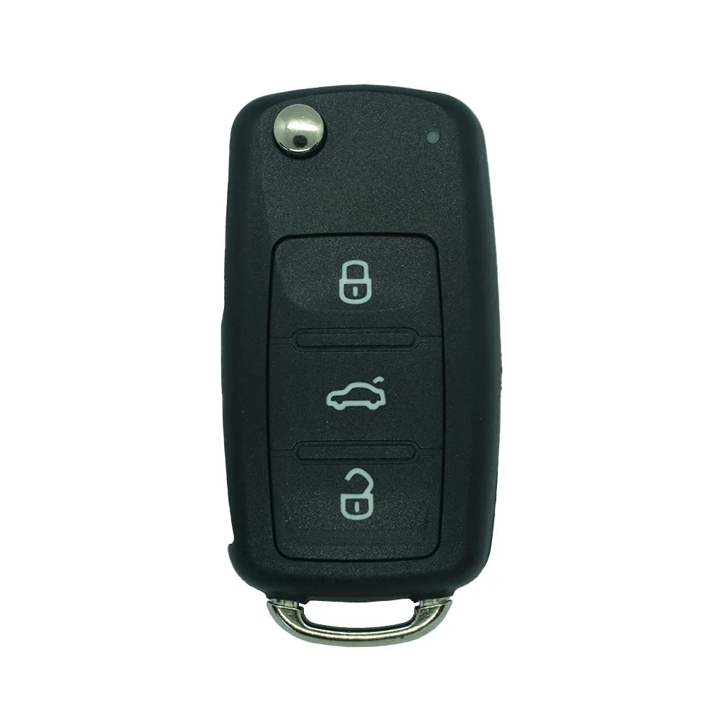 2002-2010 Télécommande pliable Keyless Vw Touareg - Phaeton | Ref. Original: 3D0959753P