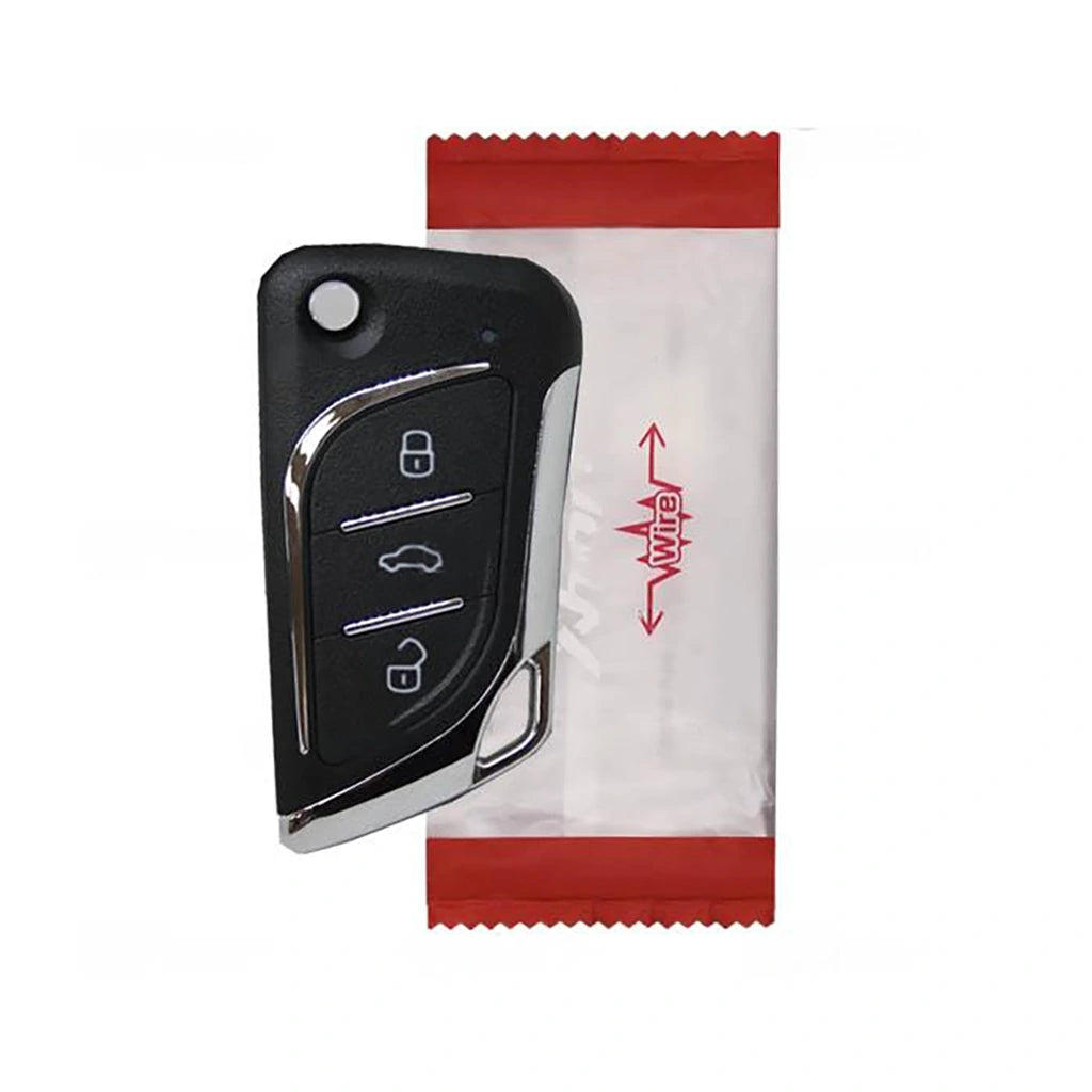 Télécommande pliable Xhorse Sans Bobine - Xklks0En