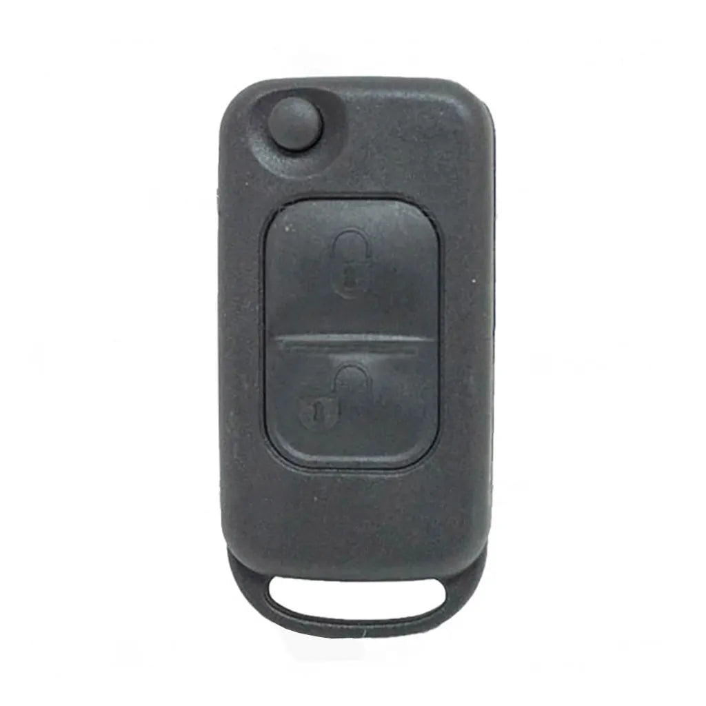 Mercedes Benz 2 Button Folding Remote Control Shell - Hu39 Infrared Profile