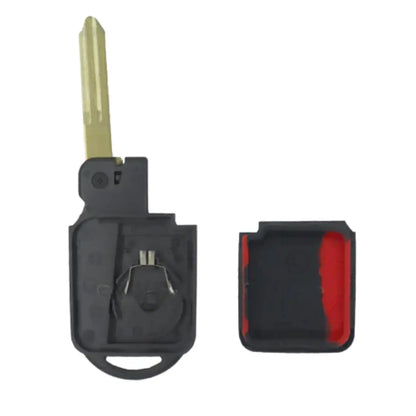 carcasa de mando keyless 2 botones nissan - perfil nsn14