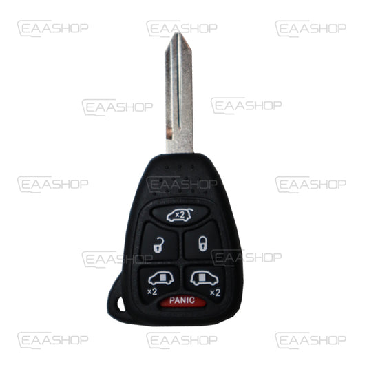 Caixa de Controle Remoto Fixas 5+1 Botões Chrysler Jeep - Perfil Cy24