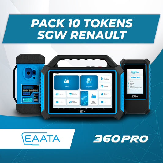 EA20 - 360PRO Pack 10 Tokens Acceso Ciberseguridad Renault