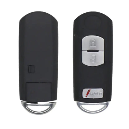 carcasa de mando keyless 3 botones mazda - perfil maz24r