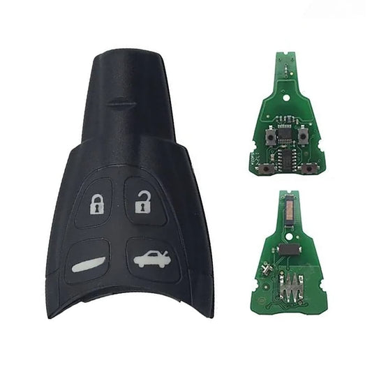 Saab Insertable Remote Control 4 Buttons + Real Estate Pin Code