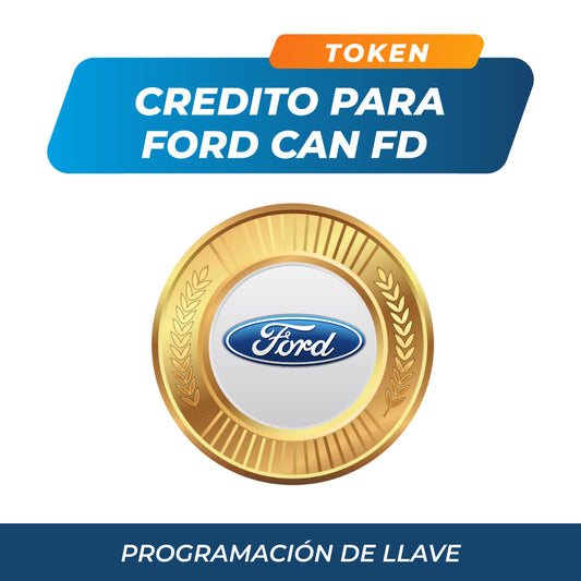 Token FORD CAN FD (2020+) - Programação de Chaves
