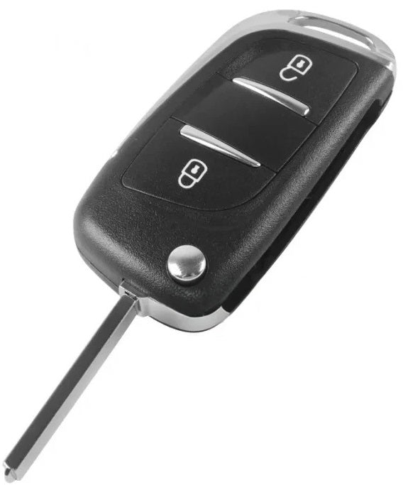 Carcasa De Mando Plegable 2 Botones Psa Corvertible - Perfil Va2