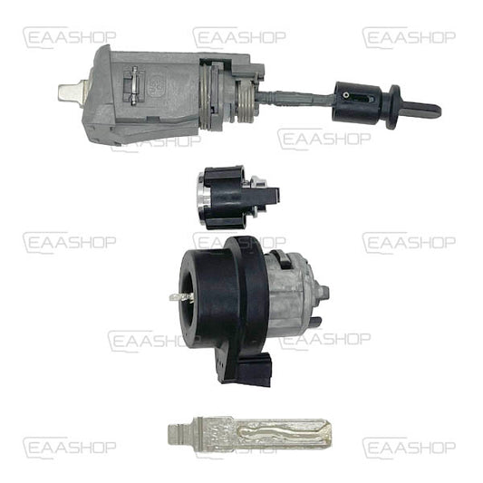 2012+ Door Cylinder + Anti-Theft + Glove Box Cylinder Kit Audi A3 - Original Hu66 Profile