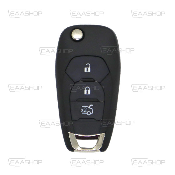 Carcasas De Mando Plegable 3 Botones Chevrolet - Perfil Hu100