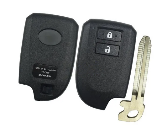 Guscio telecomando senza chiave a 2 pulsanti Toyota