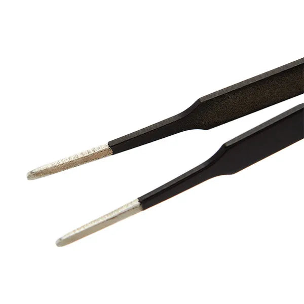 Antistatic Precision Tweezers With Flat Tip
