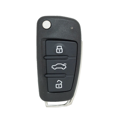 Carcasa De Mando Plegable 3 Botones Audi - Perfil Hu66