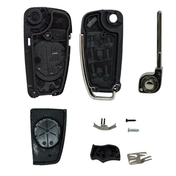 Carcasa De Mando Plegable 3 Botones Audi - Perfil Hu66