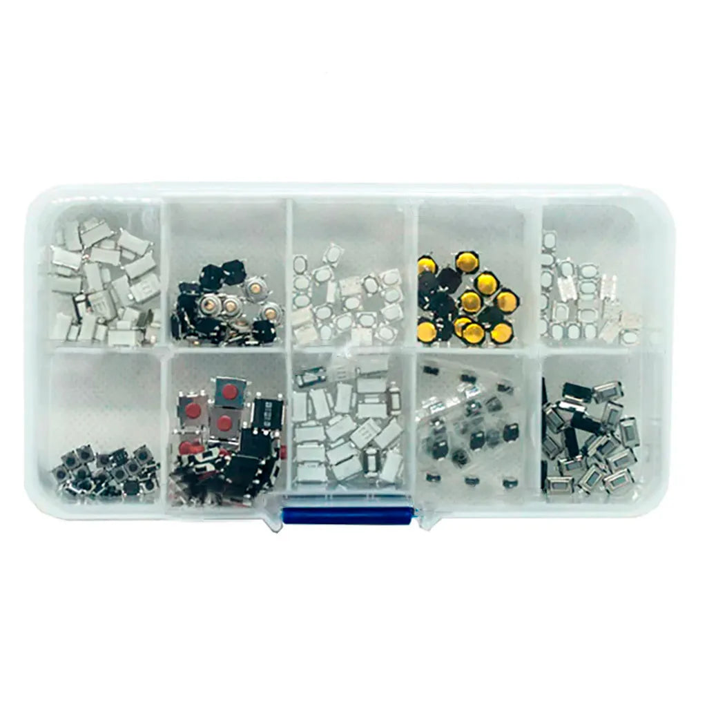 Kit De Boutons 10 Modèles - 100 Unités