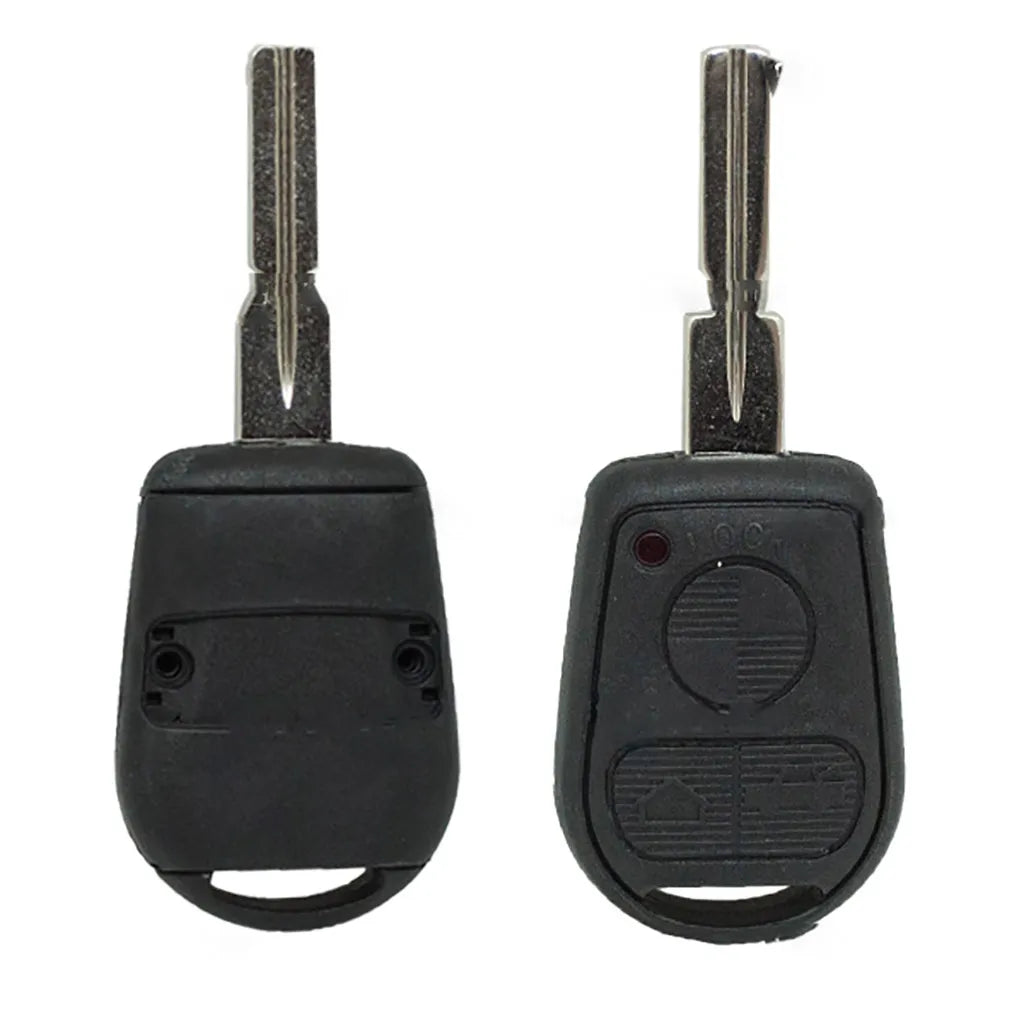Bmw 3 Button Fixed Remote Control Housing - Hu58 Profile