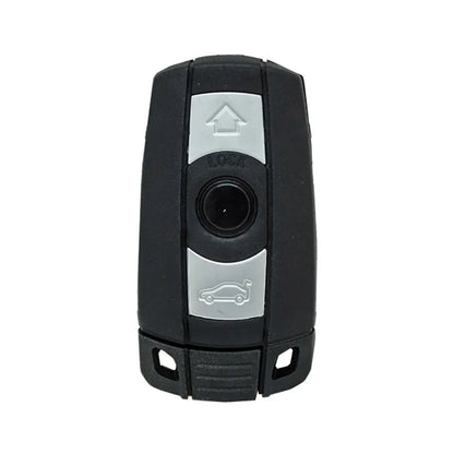 Carcasa De Mando Keyless Bmw 3 Botones - Perfil Hu92R Cas3 / Cas3+