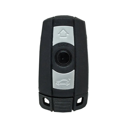 Carcasa De Mando Keyless Bmw 3 Botones - Perfil Hu92R Cas3 / Cas3+