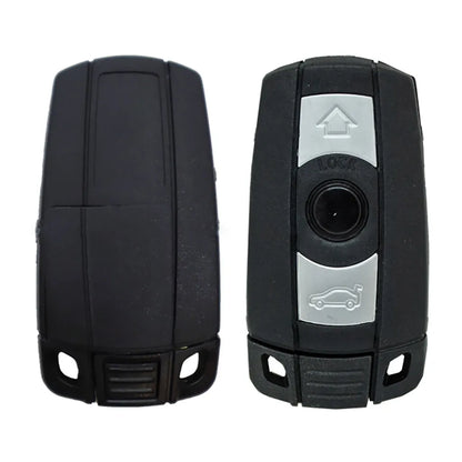 Carcasa De Mando Keyless Bmw 3 Botones - Perfil Hu92R Cas3 / Cas3+