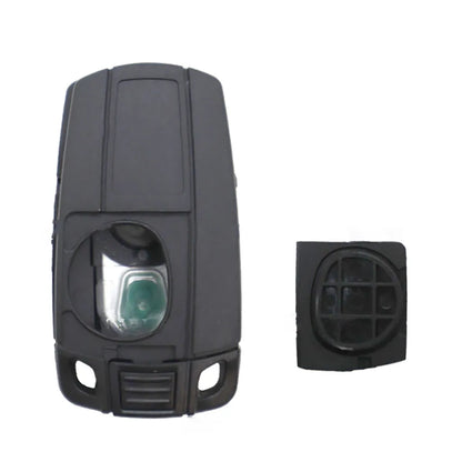 Carcasa De Mando Keyless Bmw 3 Botones - Perfil Hu92R Cas3 / Cas3+