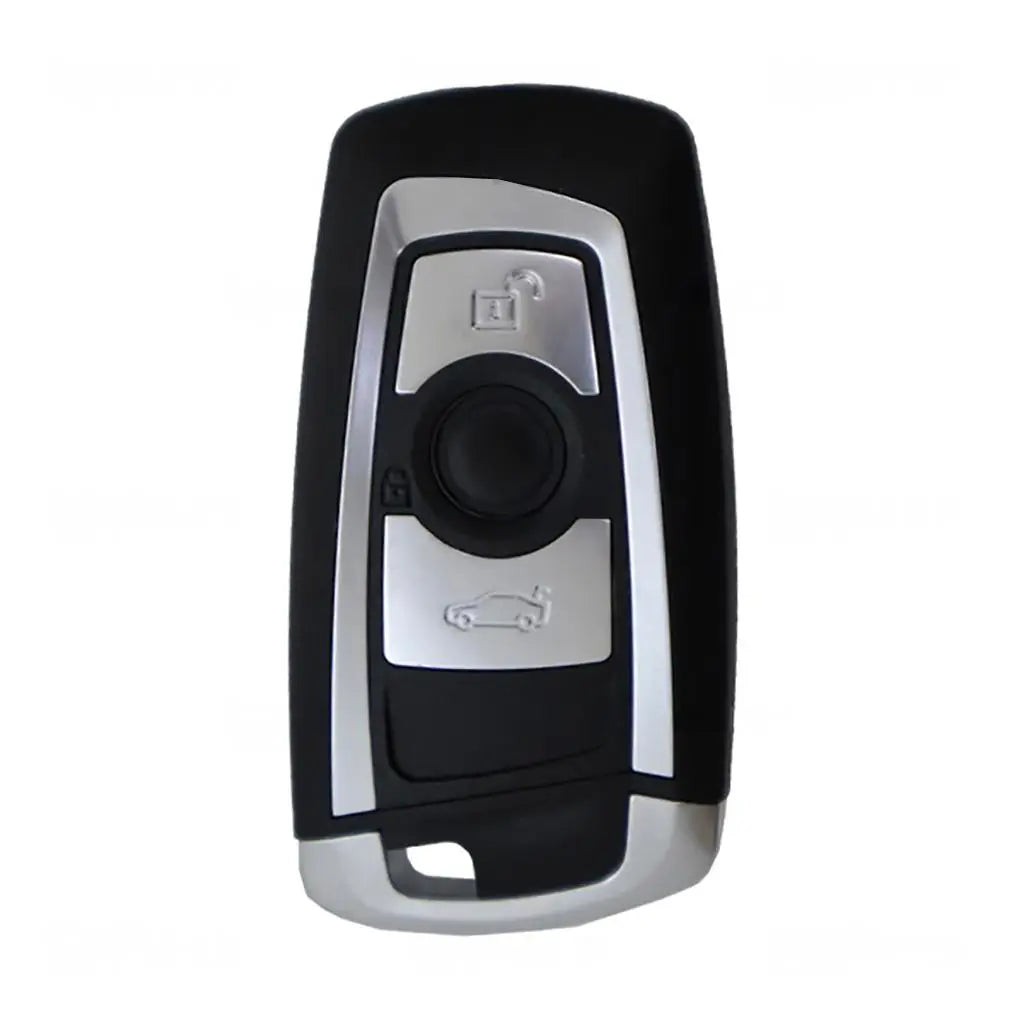 Bmw 3 Button Keyless Remote Control Shell - Hu100R Black Profile