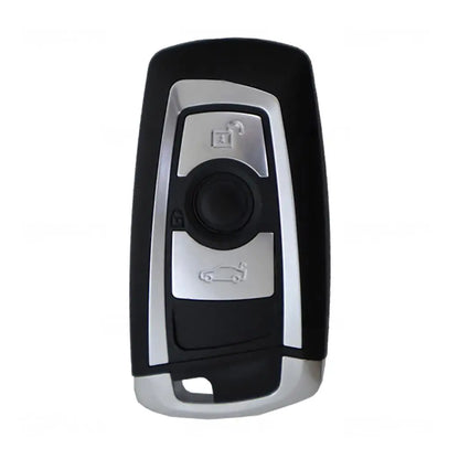Bmw 3 Button Keyless Remote Control Shell - Hu100R Black Profile