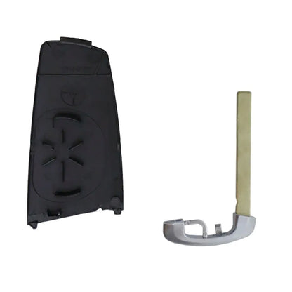 Coque Telecommande Keyless 3 Boutons Bmw (Bleu) (Lame Hu100R)