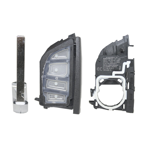 Guscio di Comando Keyless 3 Pulsanti Bmw - Profilo Hu100R