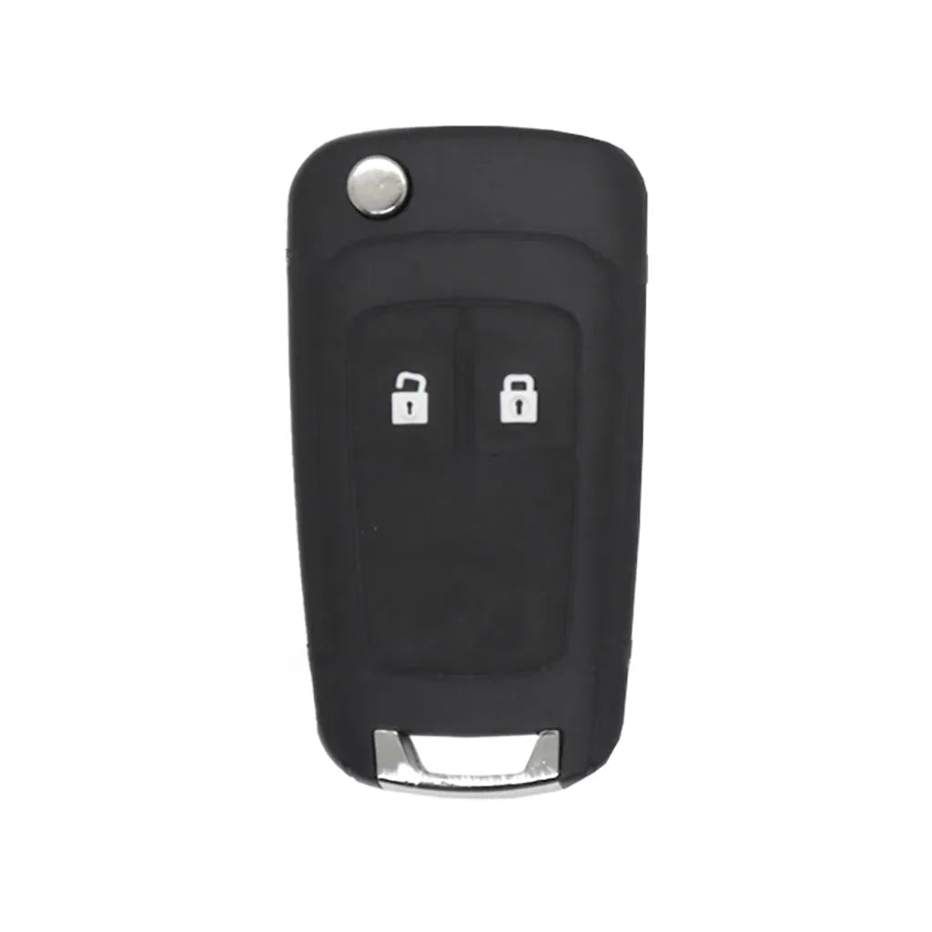 Carcasas De Mando Plegable 2 Botones Chevrolet - Perfil Hu100