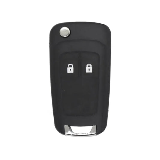 Carcasas De Mando Plegable 2 Botones Chevrolet - Perfil Hu100