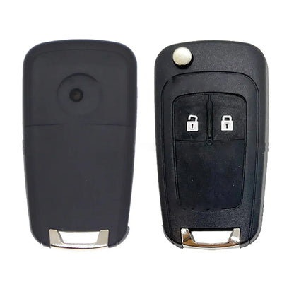 Carcasas De Mando Plegable 2 Botones Chevrolet - Perfil Hu100