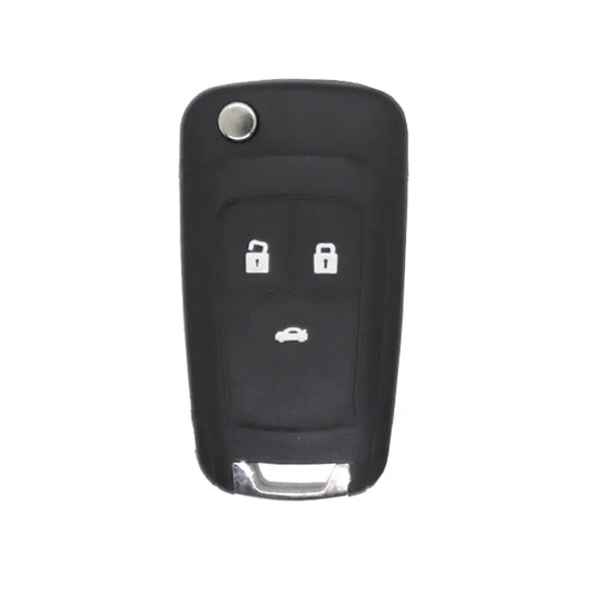 Carcasas De Mando Plegable 3 Botones Chevrolet - Perfil Hu100