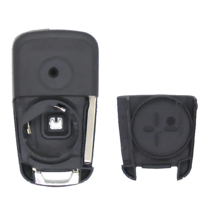 Caixa de controle remoto dobráveis ​​de 3 botões Chevrolet - Perfil Hu100