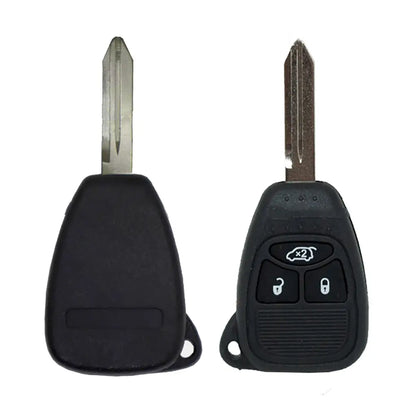 Chrysler 3 Button Fixed Remote Control Housing - Cy24 Profile