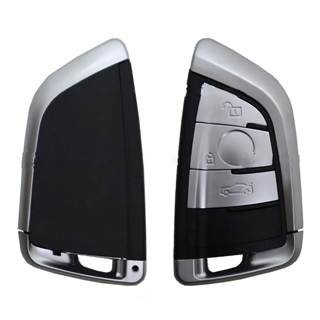 Carcasa De Mando Keyless 3 Botones Bmw - Perfil Hu100R Fem / Bdc