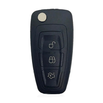 Ford 3 Button Folding Remote Control Shell - Profile Hu101