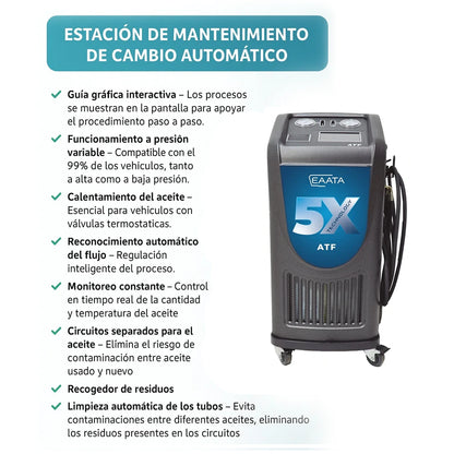 Macchina per il cambio dell'olio ATF 5X