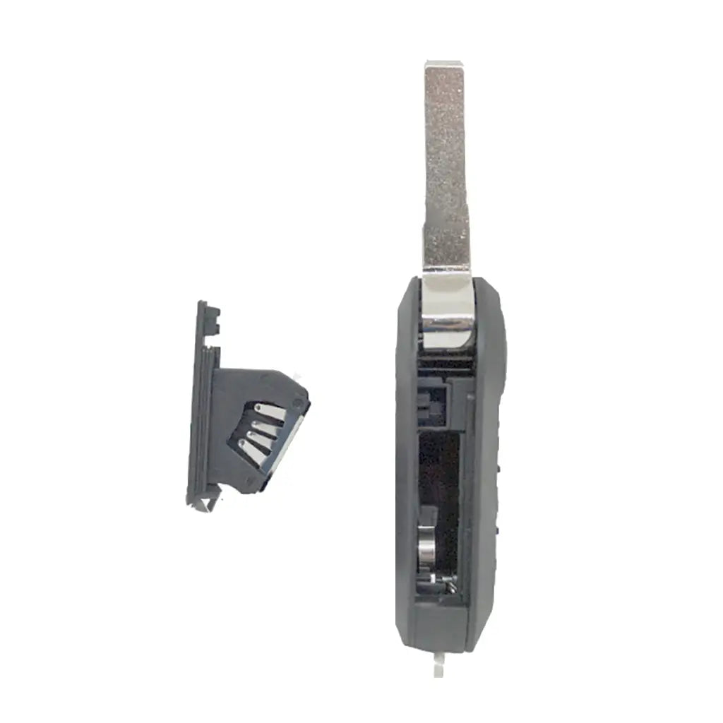 Coque De Télécommande Pliable 3 Boutons Fiat (Lame Sip22)