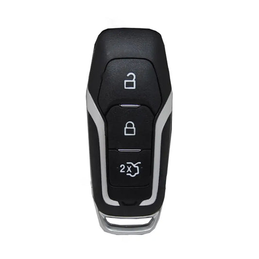 Carcasa De Mando Keyless 3 Botones Ford - Perfil Hu101