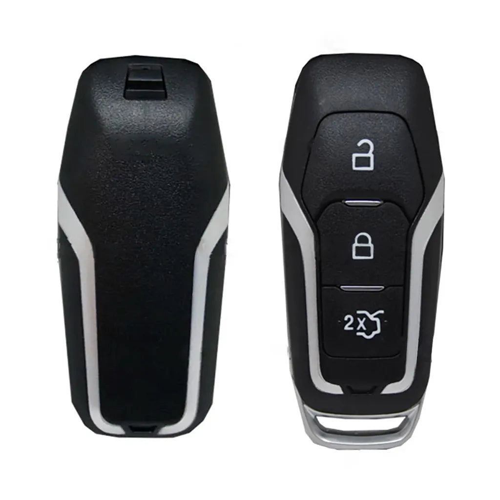 Keyless Remote Control Housing 3 Buttons Ford - Profile Hu101