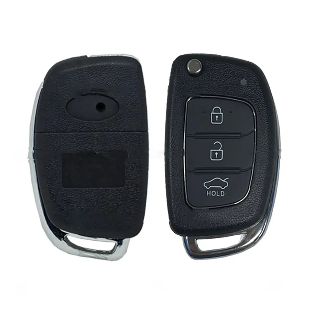 Carcasas De Mando Plegable 3 Botones Hyundai / Kia - Perfil Kia7