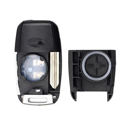 Folding Remote Control Shell 3 Buttons Hyundai - Kia Profile Hyn14R