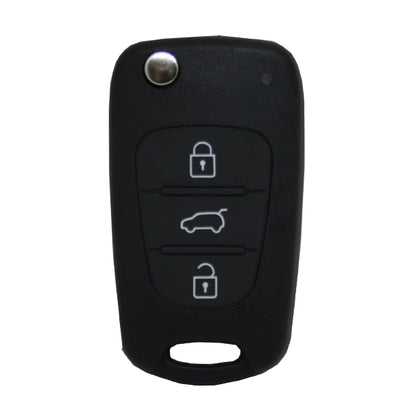 Carcasa De Mando Plegable 3 Botones Hyundai / Kia - Perfil Hyn14